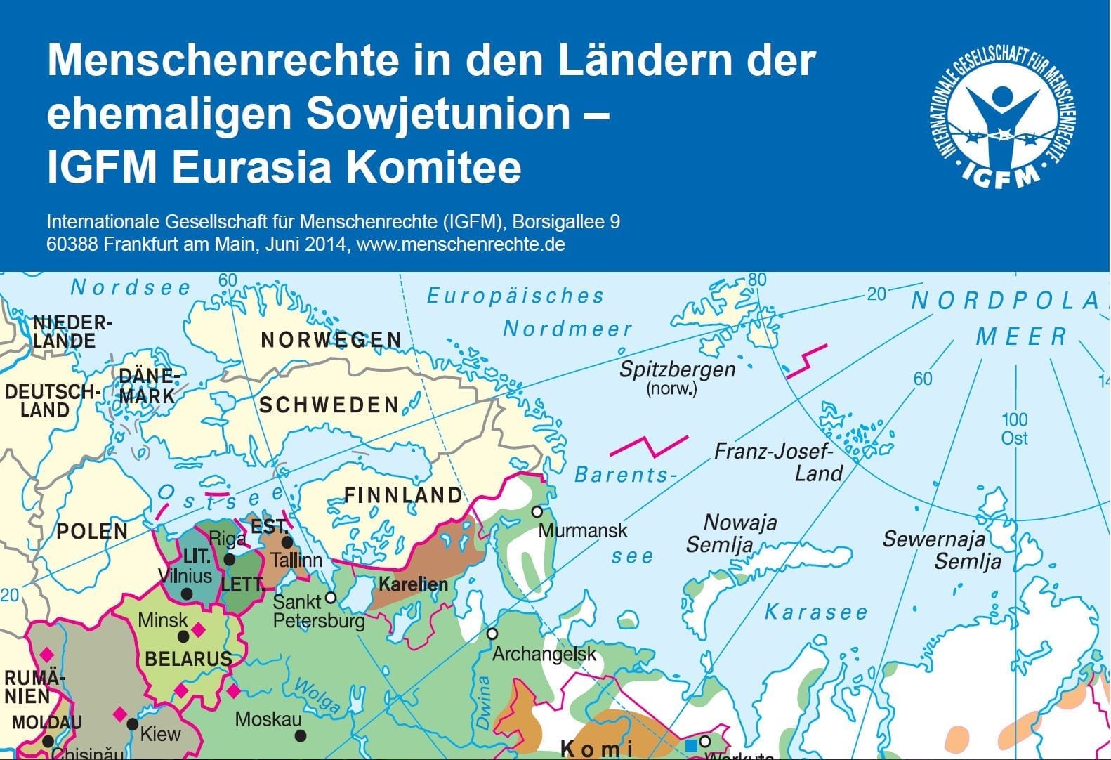 IGFM Dokumentation Menschenrechte Länder der ehemaligen Sowjetunion