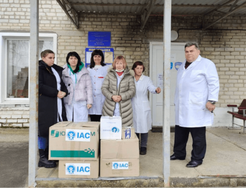 IAC ISHR оказывает гуманитарную помощь в Харьковской и Полтавской областях