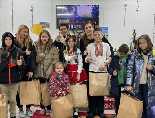 Январь 2023. Рождественское чудо для украинских детей