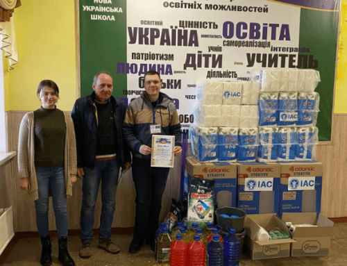 ISHR помогает украинским школам и громадам