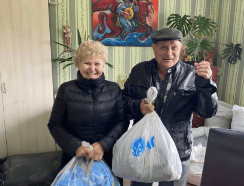 ISHR team continues to help Ukrainians in need
