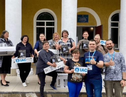Команда ISHR помогает украинским громадам и ВПЛ