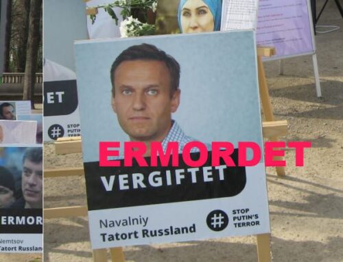 IGFM: Aufrichtige Anteilnahme für Alexei Nawalny. Staatliche Mord-Maschinerie