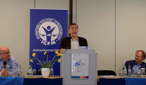 Beitragsbild Pressemitteilung Lew Ponomarjow