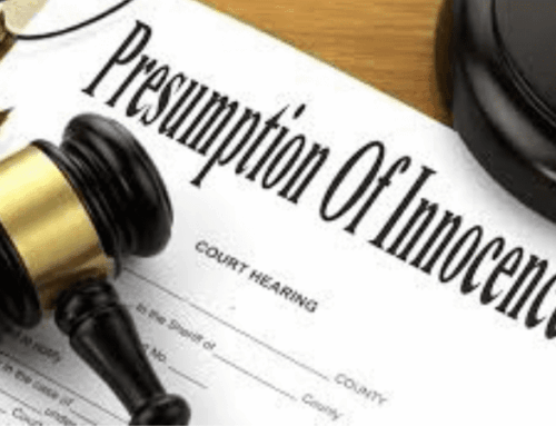 Innocent until proven guilty