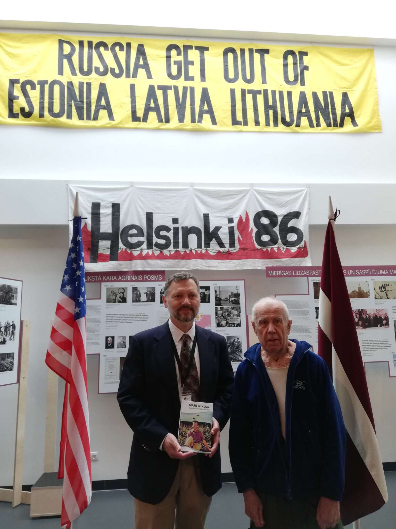 Okkupationsmuseum Riga 2022 Sonderausstellung Mart Olav Niklus