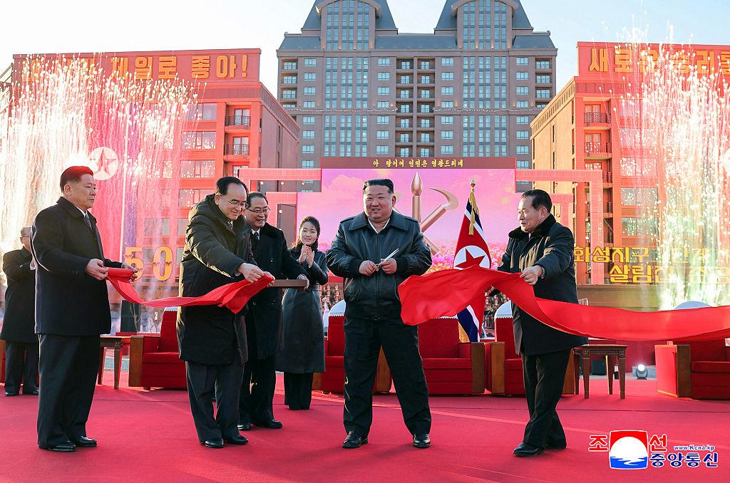 KCNA Kim Jong Un
