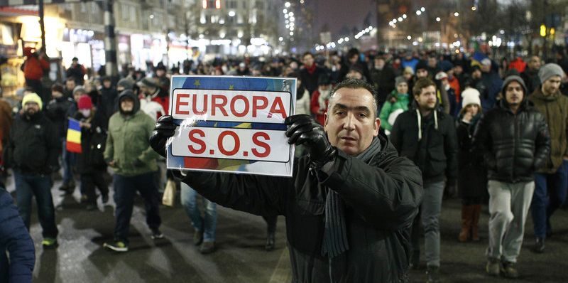 Romania protest against pardon ordinance planned