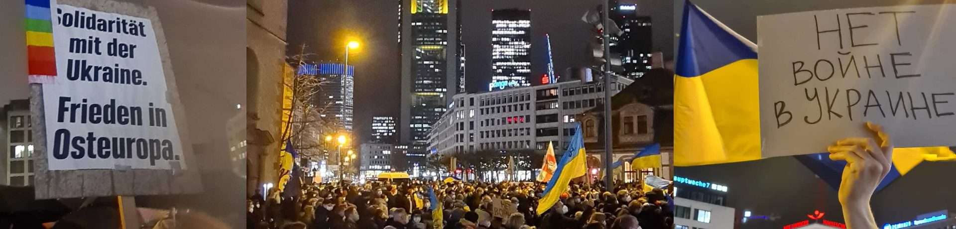 Solidaritaet mit Ukraine