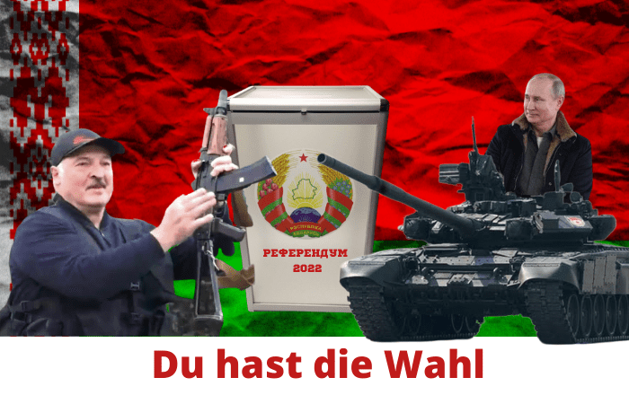 Belarus dtsch У ТЕБЯ ЕСТЬ ВЫБОР! DE