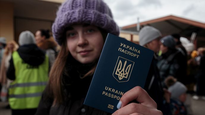 Poland Ukrainian Border War Refugees